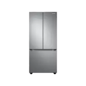 22 cu. ft. Smart 3-Door French Door Refrigerator in Stainless Steel
